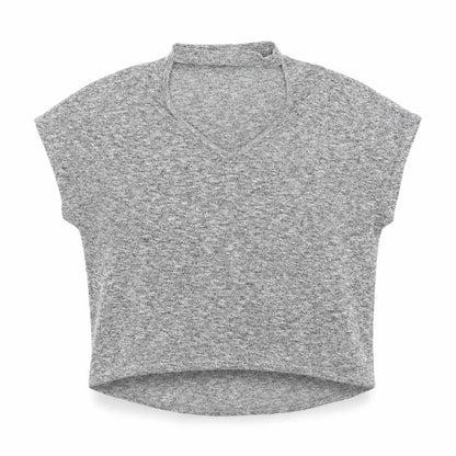 New Look Womens Grey  Knit Pullover Jumper Size S