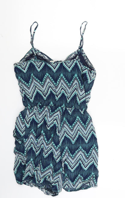 Divided Womens Green   Shorts One-Piece Size 8