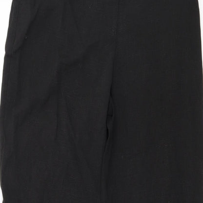 M&Co Womens Black   Trousers  Size 10 L29 in