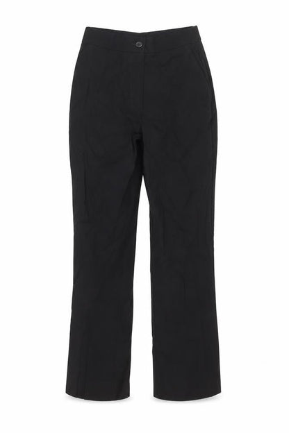 Womens UK Size 10 Damart Regular Fit  Black Trousers