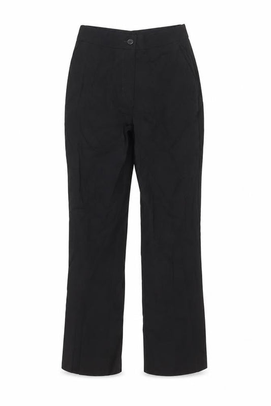 Womens UK Size 10 Damart Regular Fit  Black Trousers