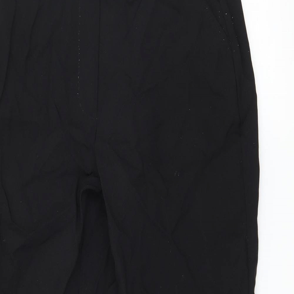 Womens UK Size 10 Damart Regular Fit  Black Trousers