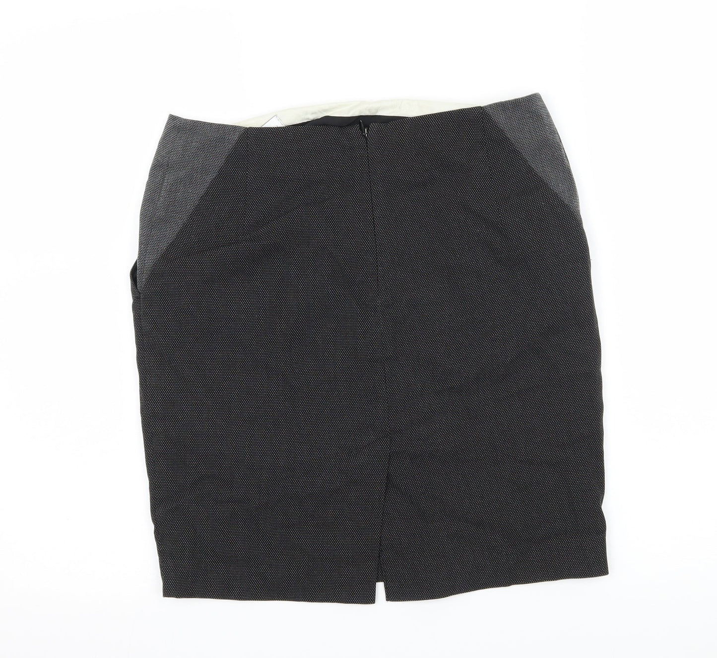 NEXT Womens Green Polka Dot  A-Line Skirt Size 8