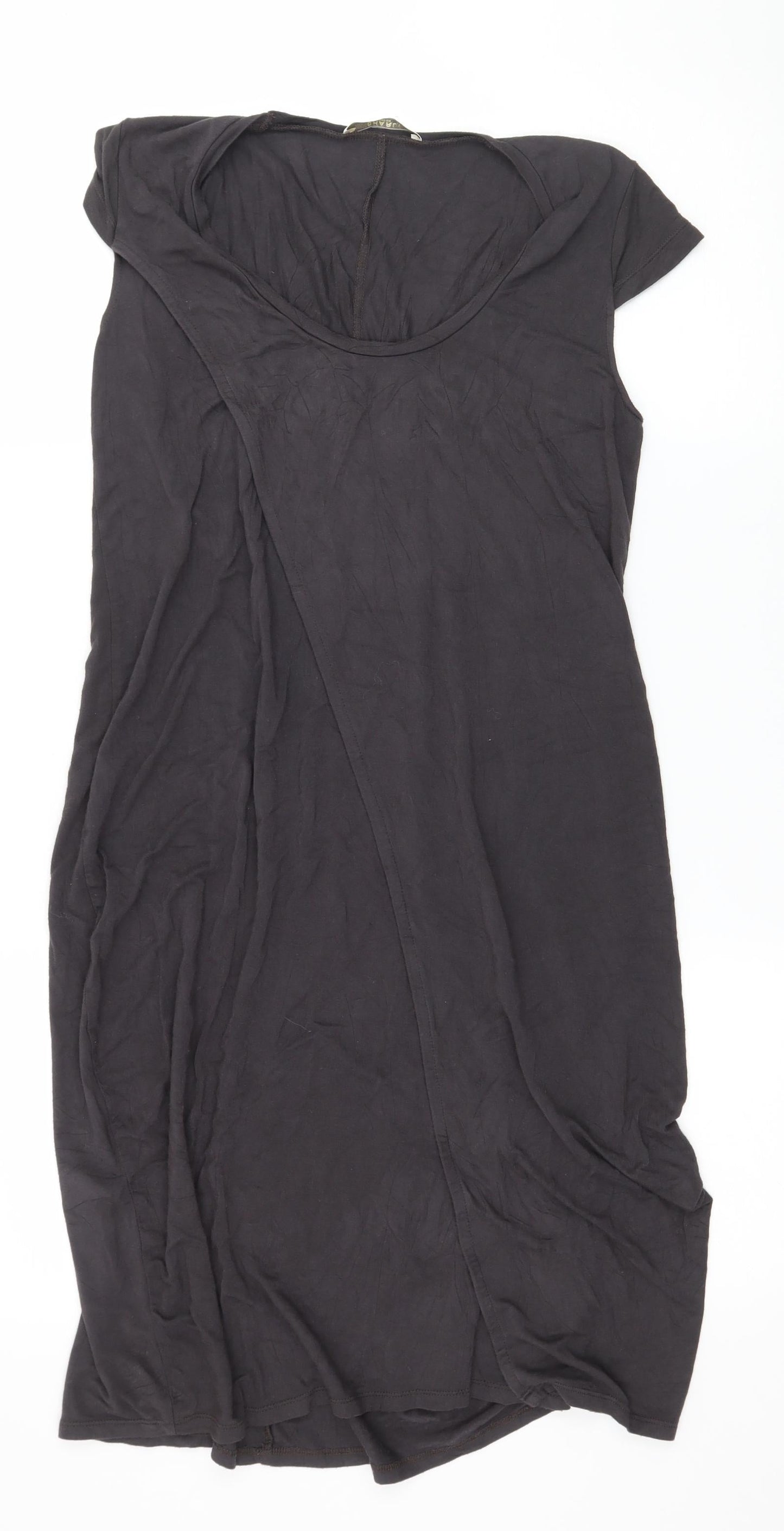 Charli London Womens Grey  Jersey A-Line  Size 8