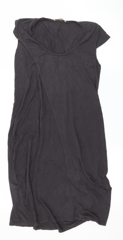 Charli London Womens Grey  Jersey A-Line  Size 8