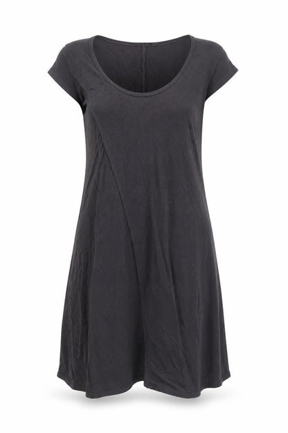 Charli London Womens Grey  Jersey A-Line  Size 8