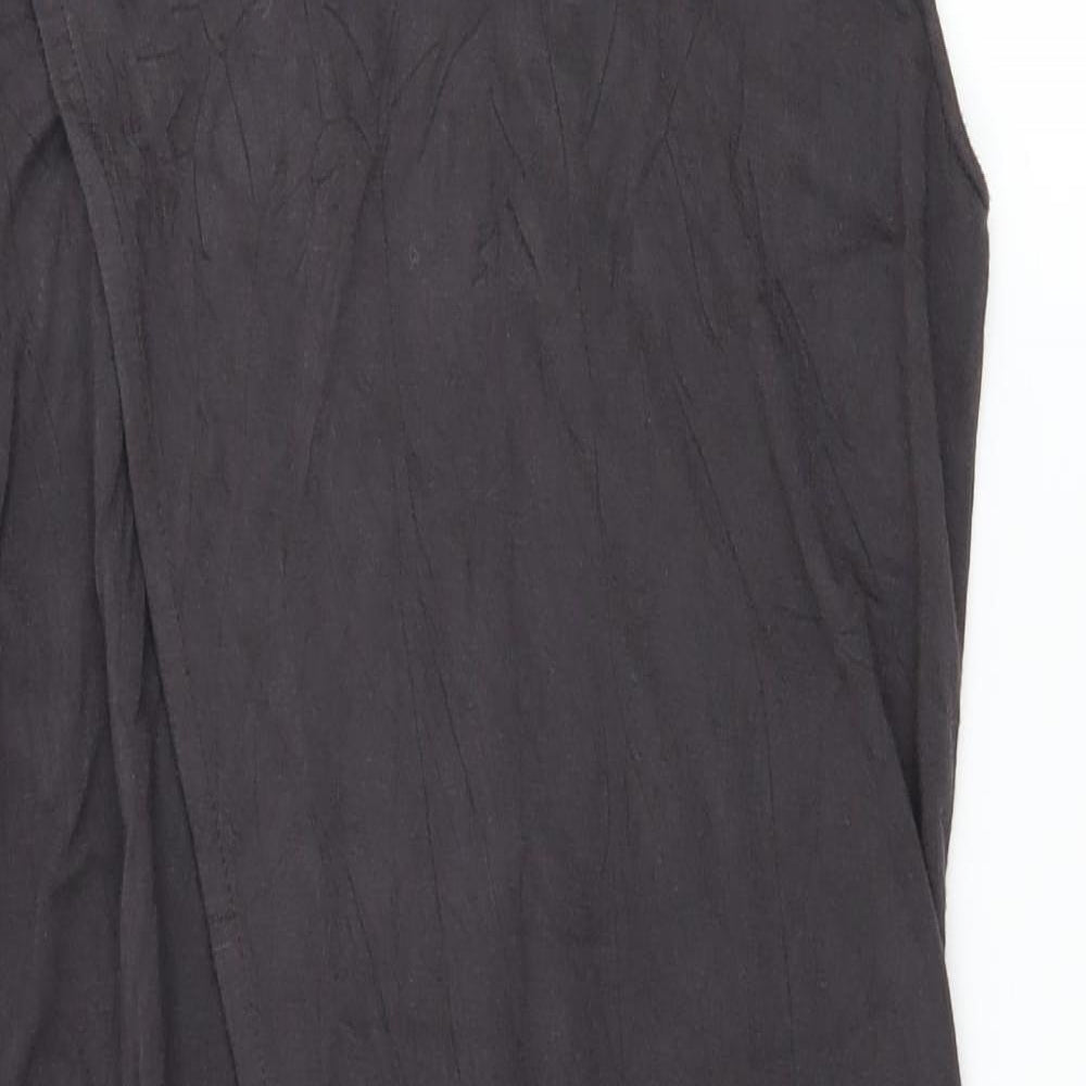 Charli London Womens Grey  Jersey A-Line  Size 8