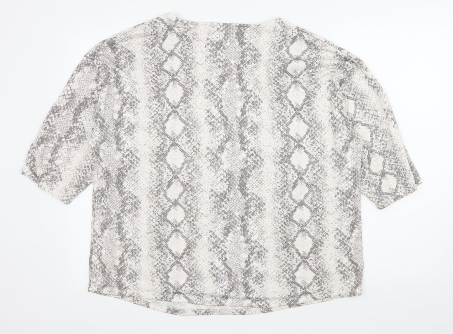 George Womens Grey   Basic T-Shirt Size 18