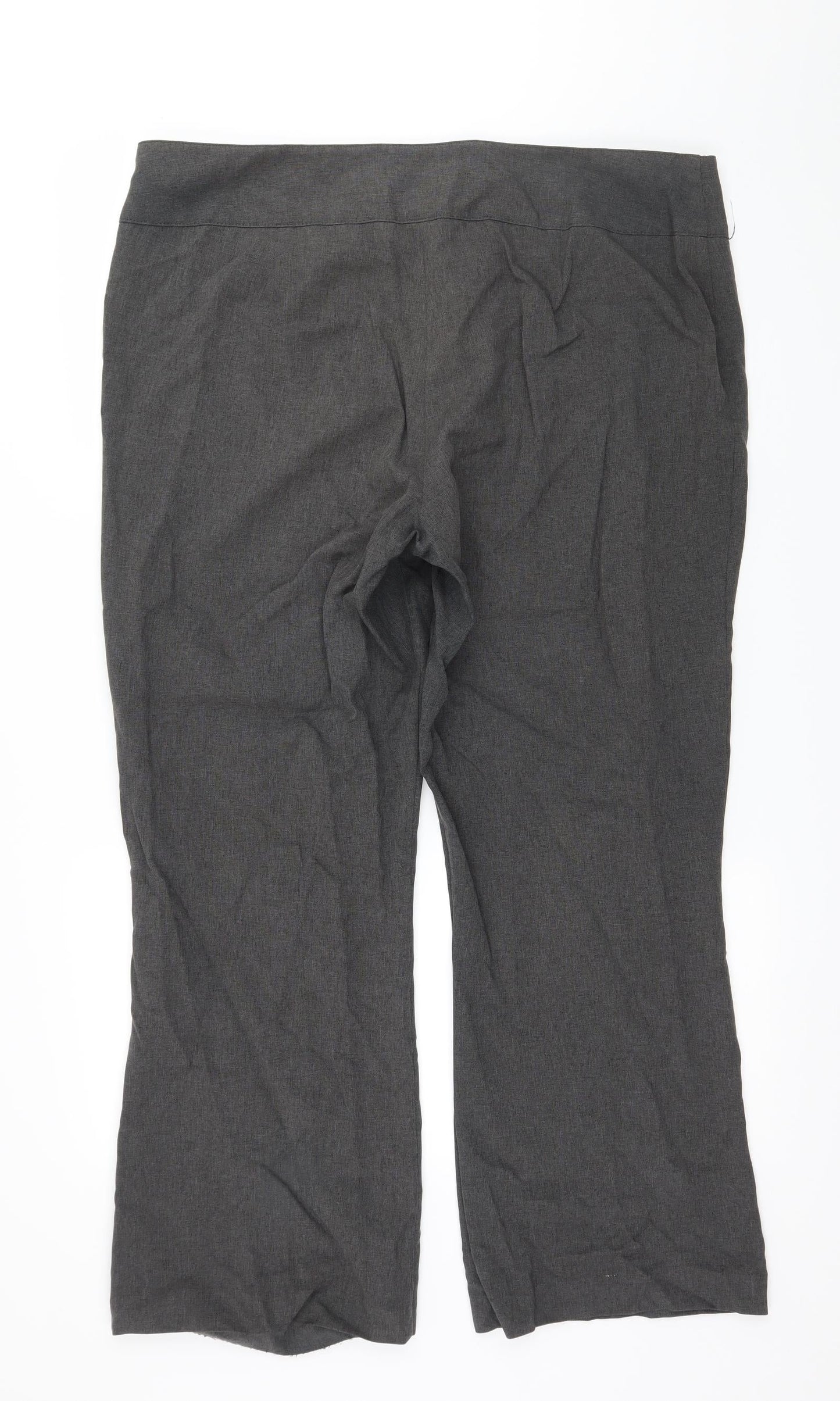 Womens UK Size 18 Papaya Regular Fit  Grey Trousers