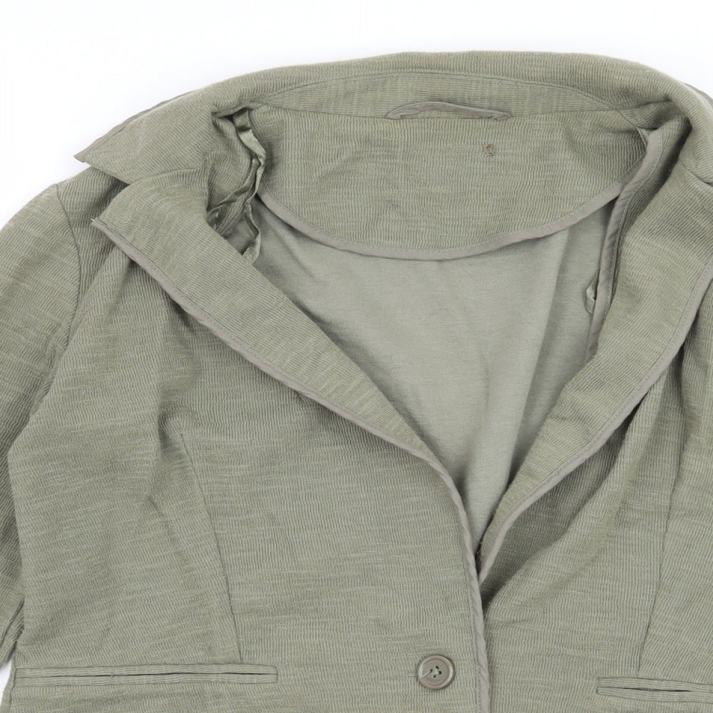 Womens UK Size 8 New Look Green Jacket