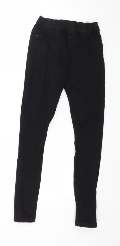 Prworn Womens Black  Denim Jegging Jeans Size 26 in L26 in