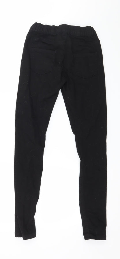 Prworn Womens Black  Denim Jegging Jeans Size 26 in L26 in