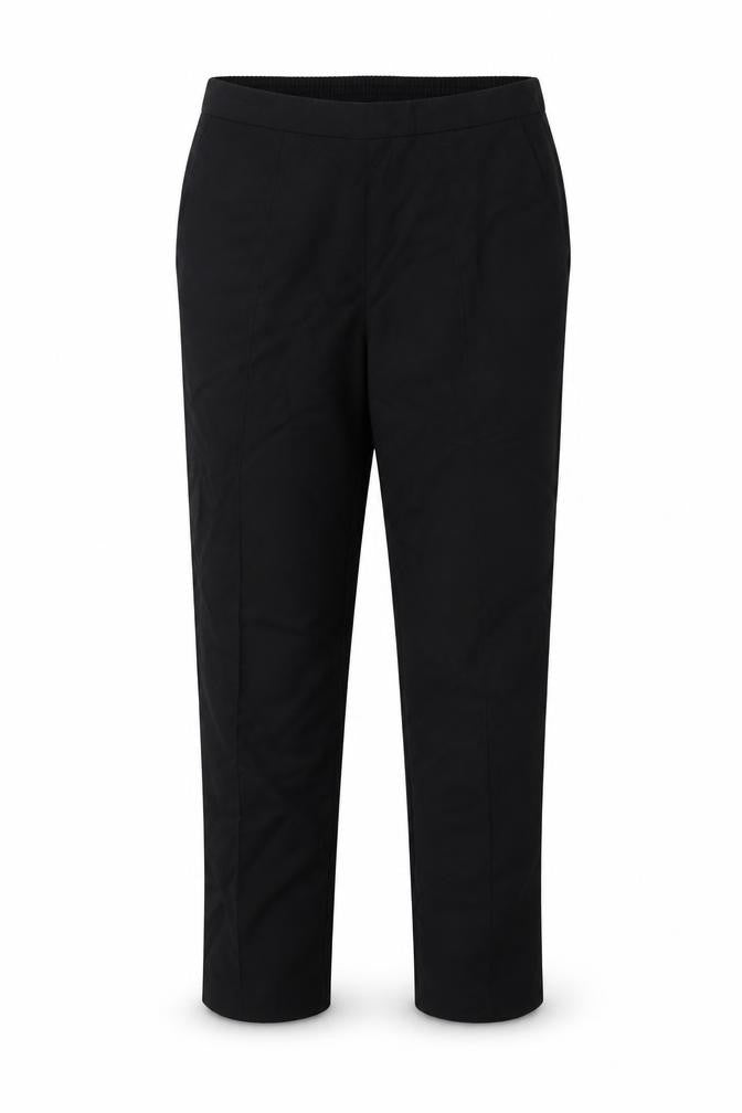 Womens UK Size 32 in EWM Regular Fit  Black Trousers