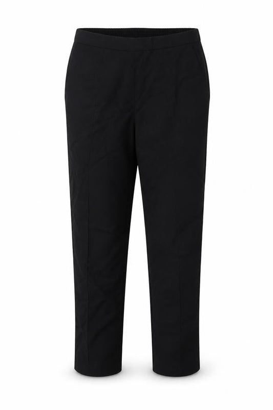 Womens UK Size 32 in EWM Regular Fit  Black Trousers