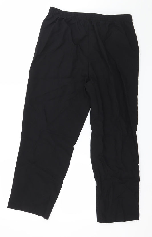 EWM Womens Black   Trousers  Size 32 in L25 in