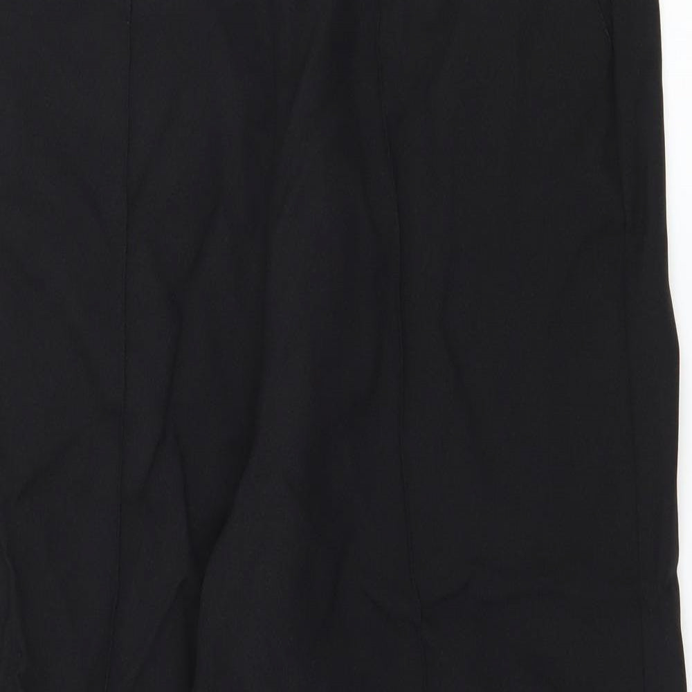 Womens UK Size 32 in EWM Regular Fit  Black Trousers