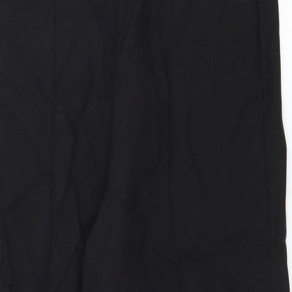 Womens UK Size 32 in EWM Regular Fit  Black Trousers