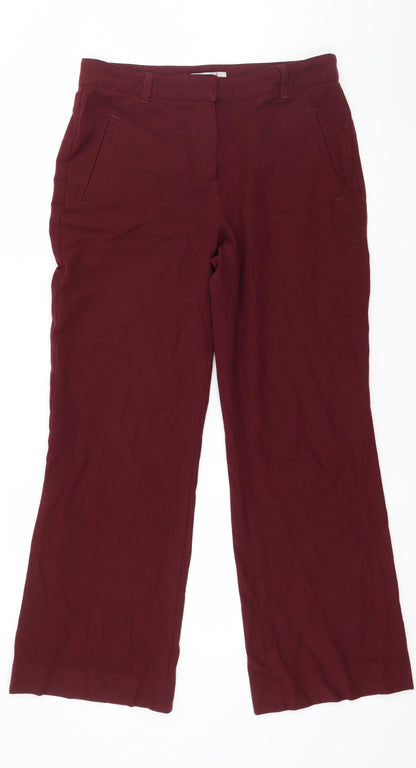 Womens UK Size 12 Per Una Regular Fit  Purple Trousers