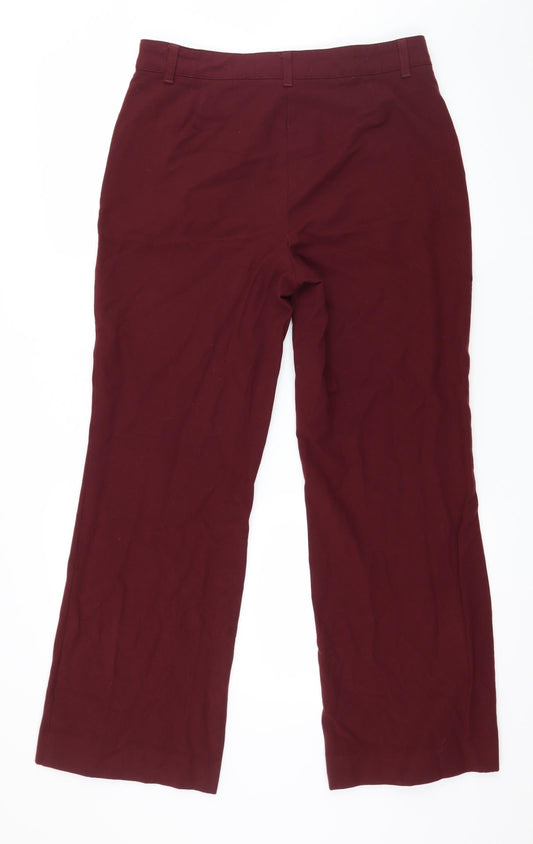 Per Una Womens Purple   Trousers  Size 12 L29 in