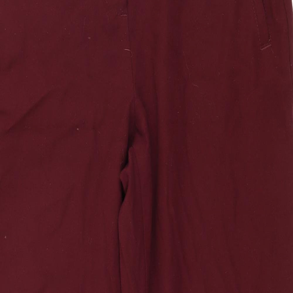 Womens UK Size 12 Per Una Regular Fit  Purple Trousers