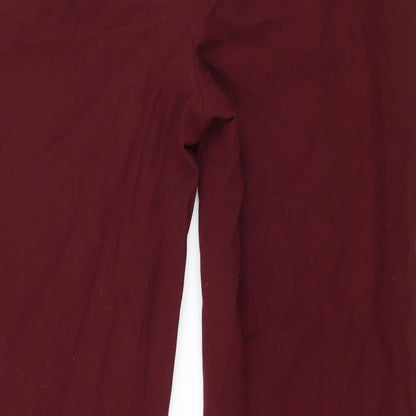 Womens UK Size 12 Per Una Regular Fit  Purple Trousers
