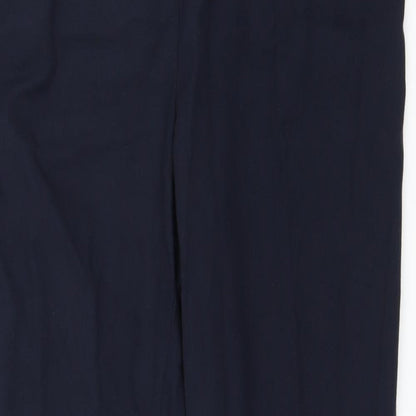 Womens UK Size 8 NEXT Regular Fit  Blue Trousers
