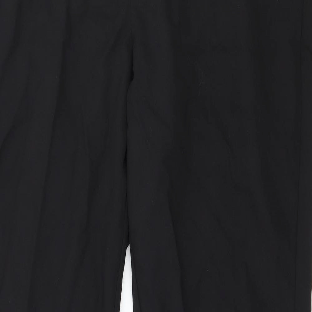 Nutmeg Womens Black   Trousers  Size 14 L29 in