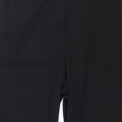 TU Womens Black   Trousers  Size 12 L28 in