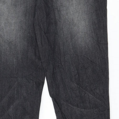 Zabaione Womens Grey  Denim Bootcut Jeans Size 38 in L32 in