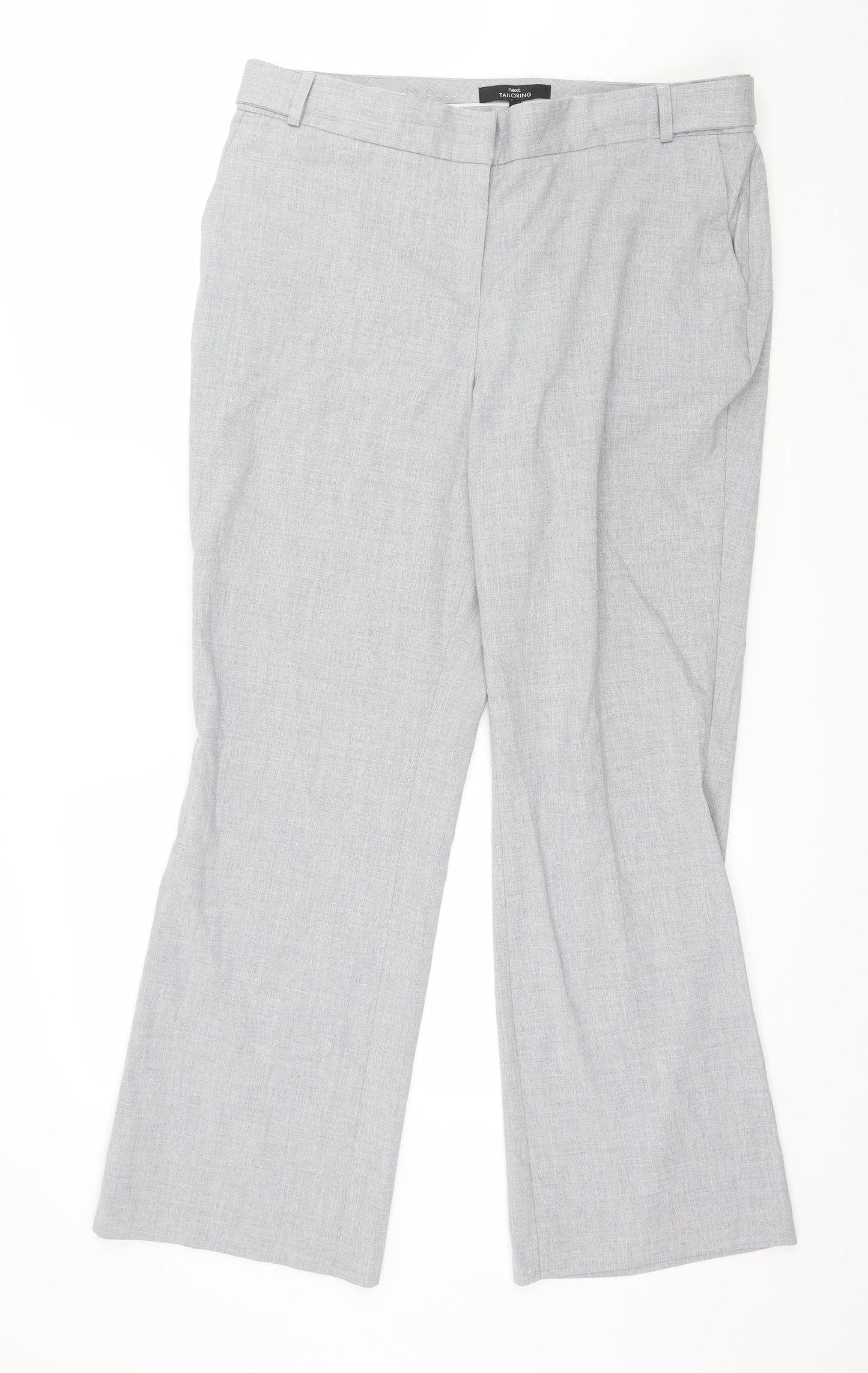 Womens UK Size 14 NEXT Regular Fit  Grey Trousers