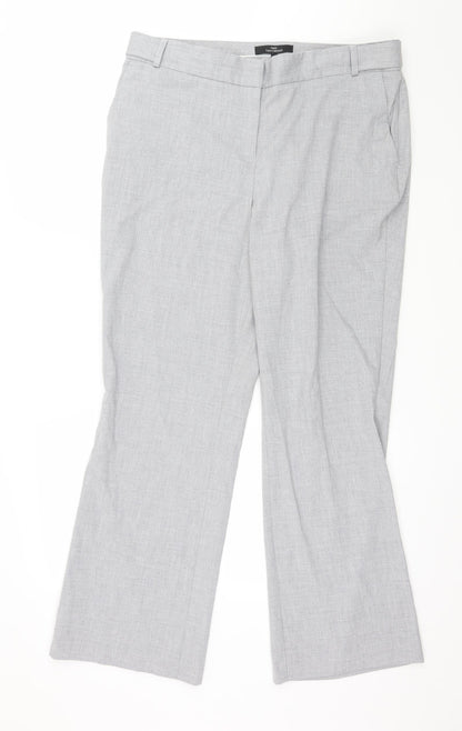 Womens UK Size 14 NEXT Regular Fit  Grey Trousers