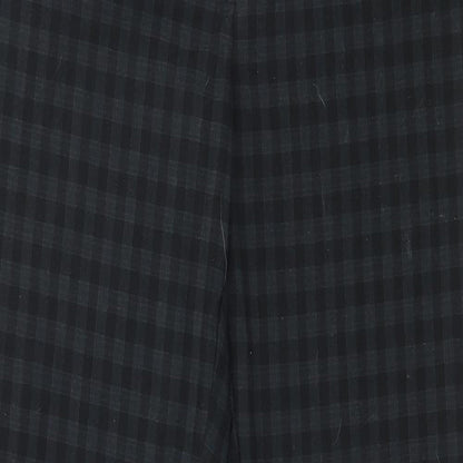 New Look Womens Green Check  Trousers  Size 10 L27 in