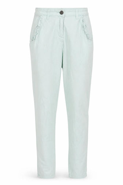 Womens Womens Green  Denim Trousers  Size 8 L29 in