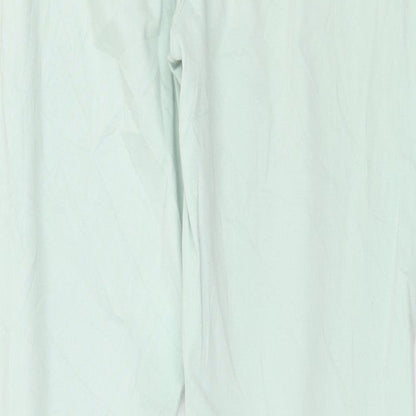 Womens Womens Green  Denim Trousers  Size 8 L29 in