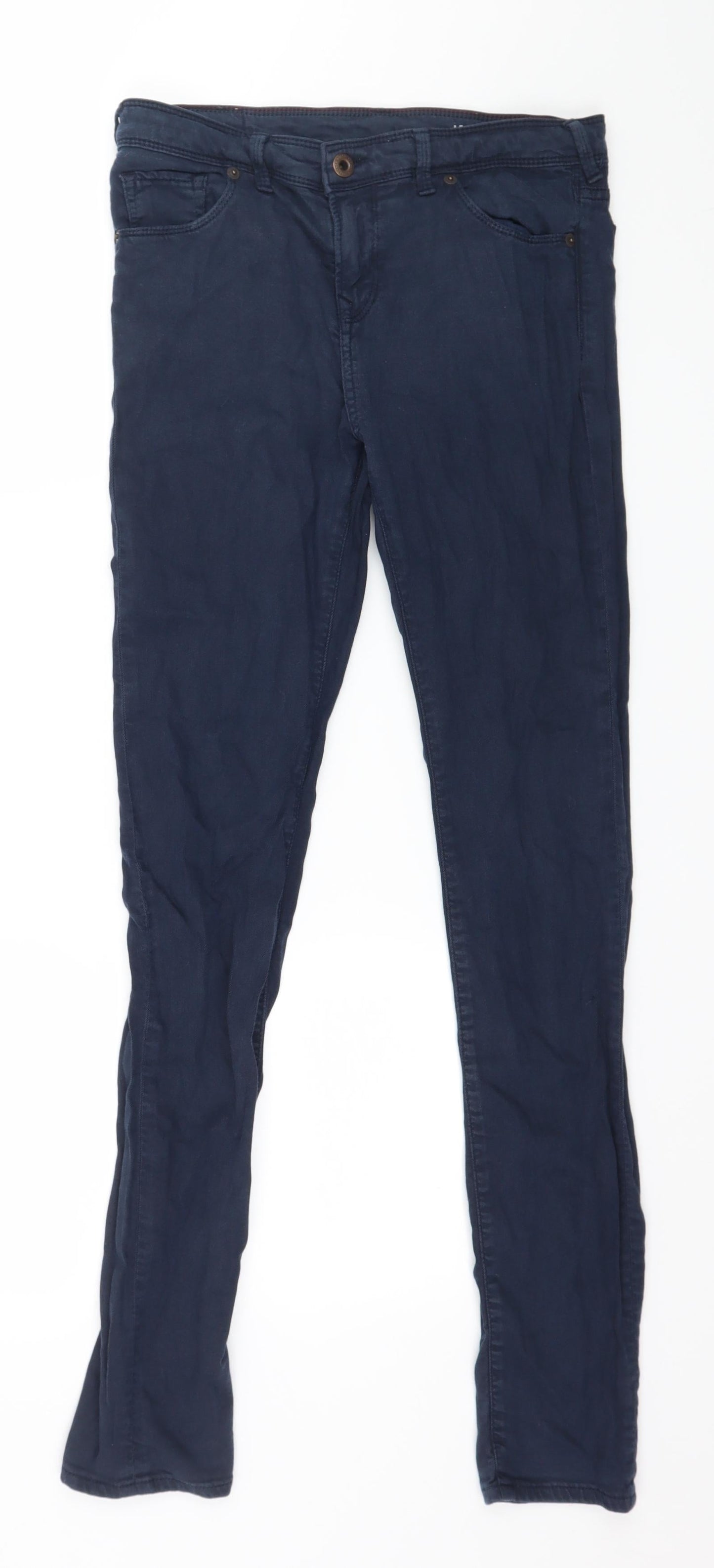 Womens UK Size 27 in Jack Wills Regular Fit Skinny Blue Jeans