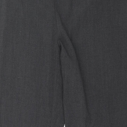 Womens UK Size 14 Marks and Spencer Regular Fit  Grey Trousers