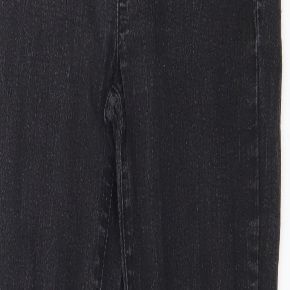 Denim & Co. Womens Grey  Denim Jegging Jeans Size 8 L29 in