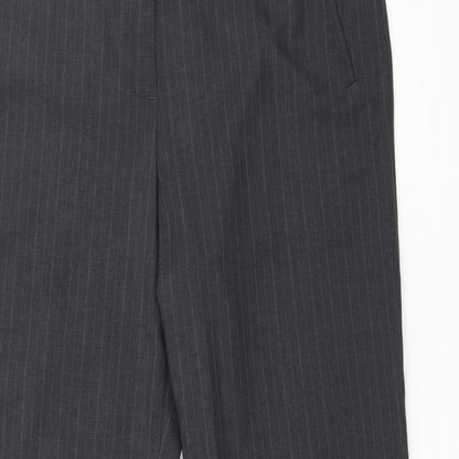 Womens UK Size 14 Marks and Spencer Regular Fit  Grey Trousers
