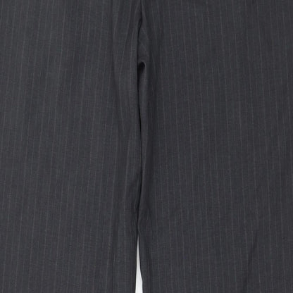 Womens UK Size 14 Marks and Spencer Regular Fit  Grey Trousers