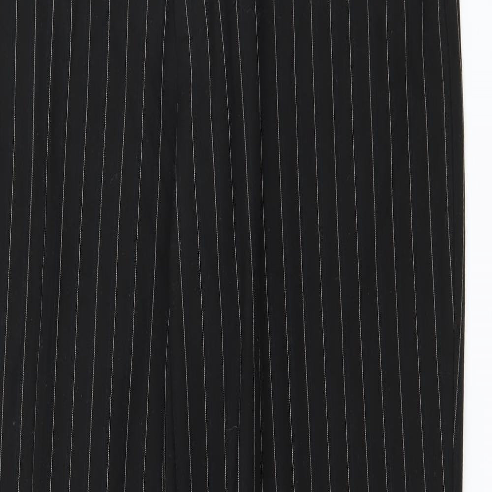 Womens UK Size 34 in Preworn Regular Fit  Black Trousers