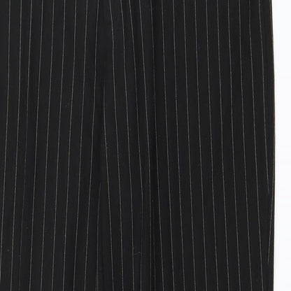Womens UK Size 34 in Preworn Regular Fit  Black Trousers