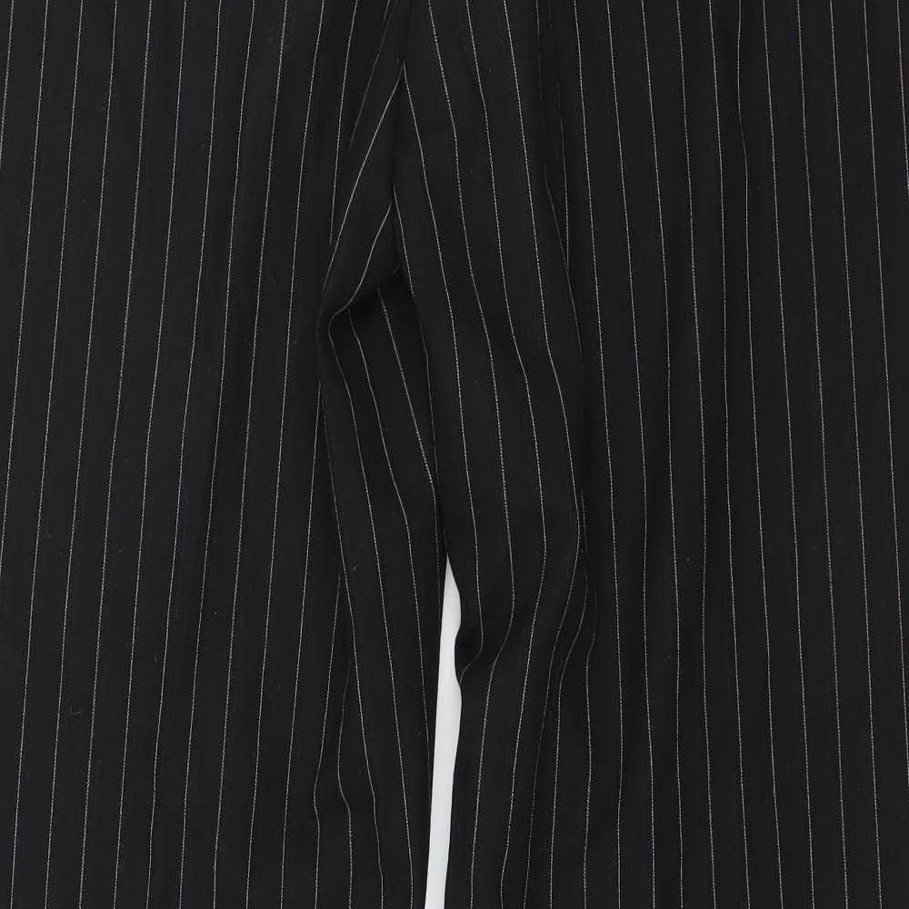 Womens UK Size 34 in Preworn Regular Fit  Black Trousers