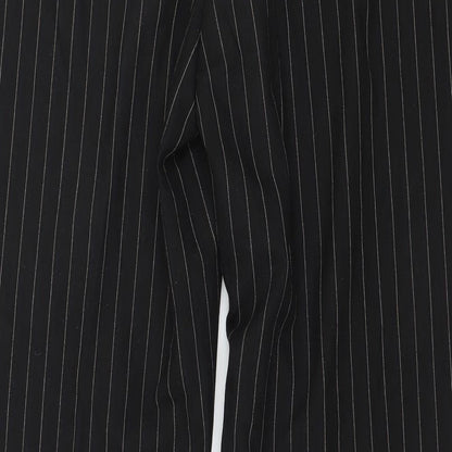 Womens UK Size 34 in Preworn Regular Fit  Black Trousers