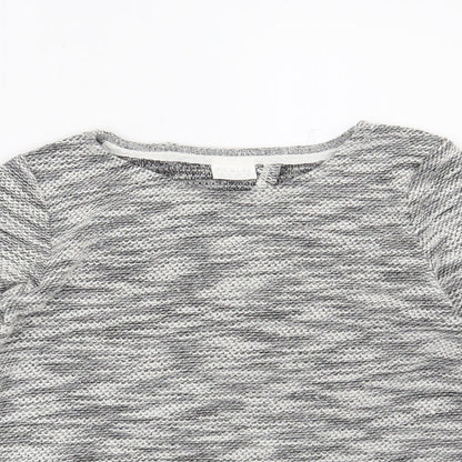F&F Girls Grey   Pullover Jumper Size 8-9 Years