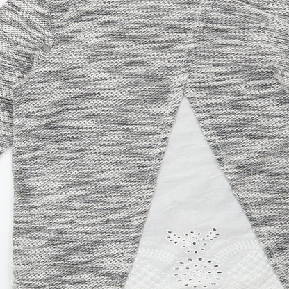 F&F Girls Grey   Pullover Jumper Size 8-9 Years