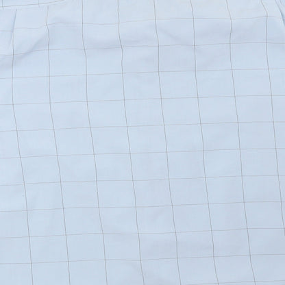 West rock Mens Blue Check   Button-Up Size XL