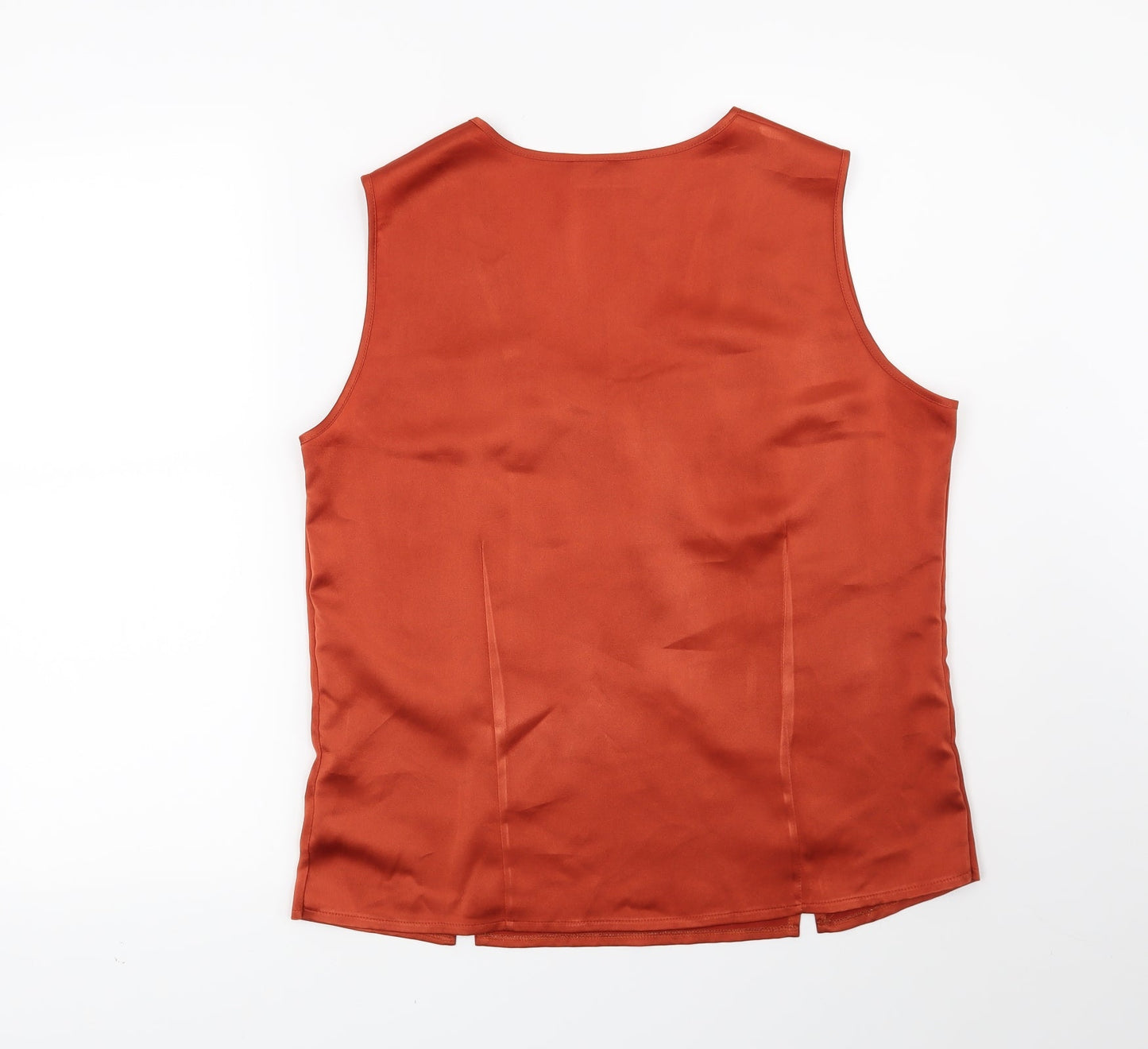 Womens UK Size 16 Sommermann Orange Basic Blouse