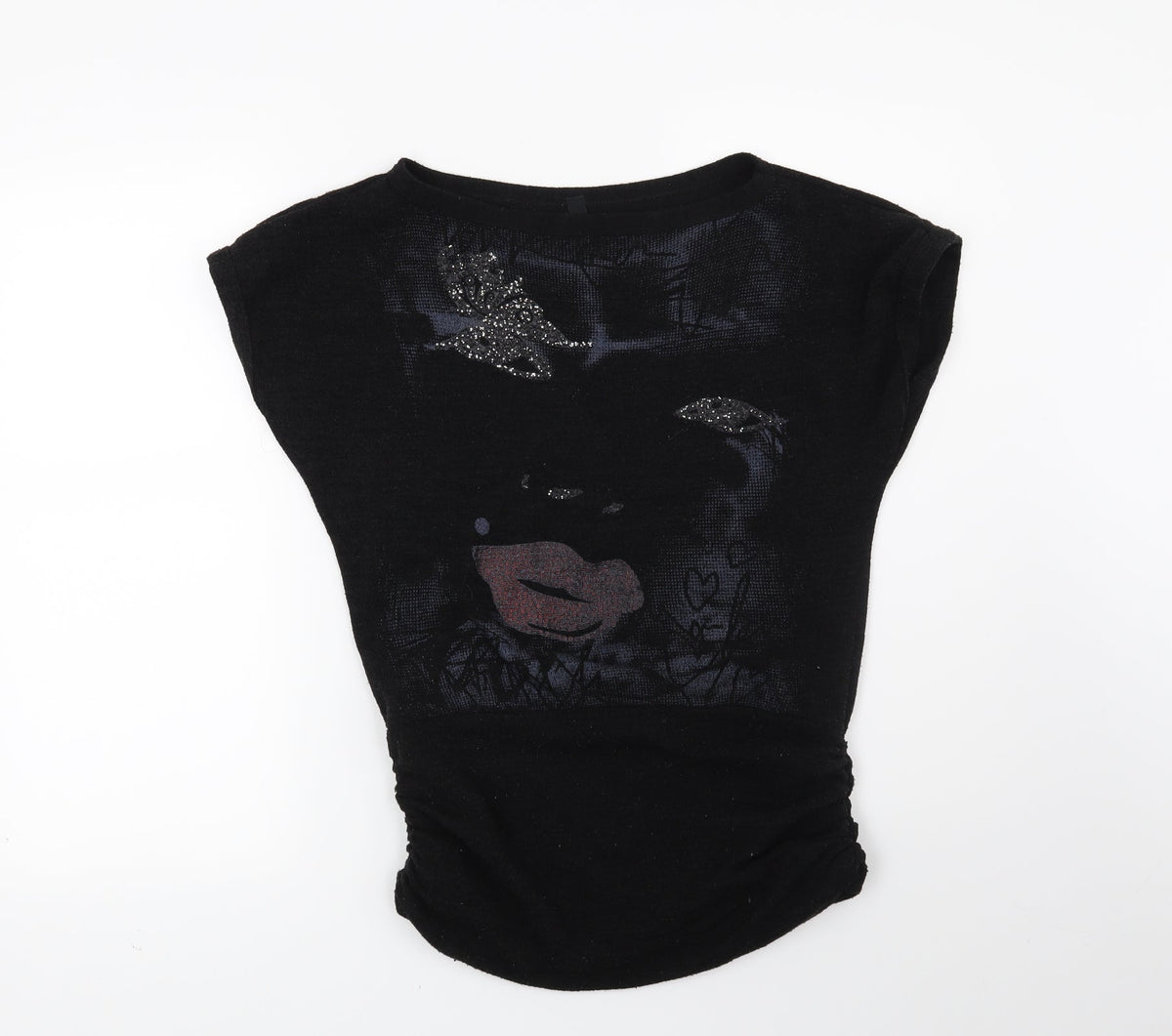 Preworn Womens Black   Pullover Jumper Size 12
