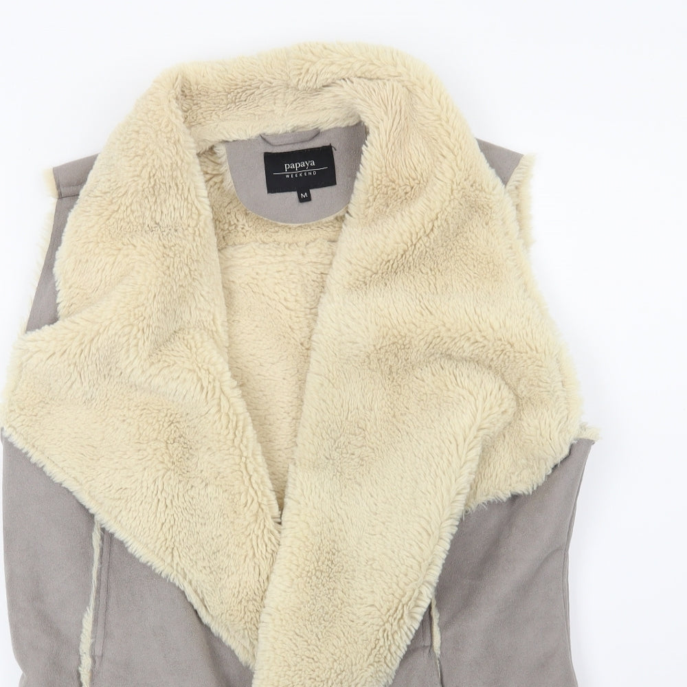 Papaya Womens Grey   Jacket  Size M