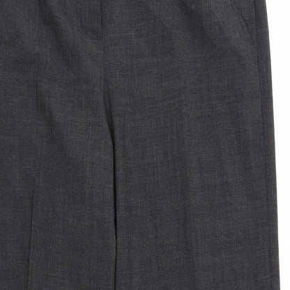 Womens UK Size 14 Marks and Spencer Regular Fit  Grey Trousers